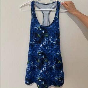Lululemon Athletica Blue Love Tank Top